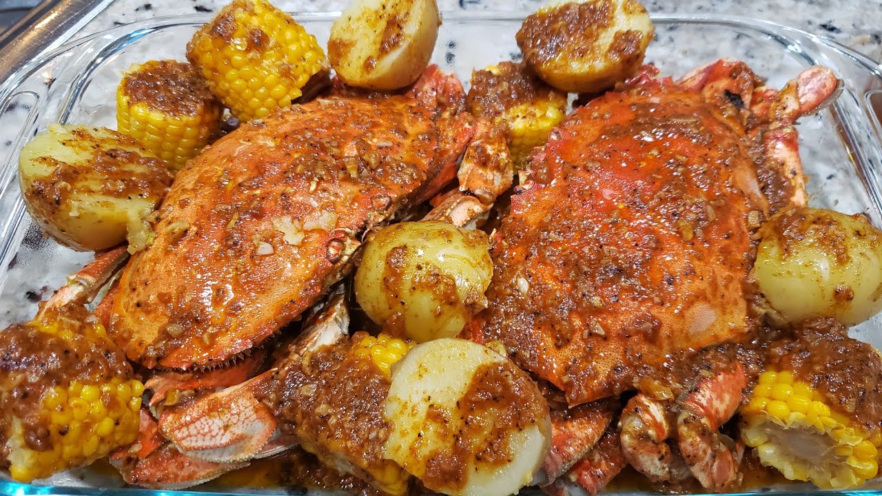 COSTCO CRAB EASY SEAFOOD SAUCE CRAB MUKBANG YouTube