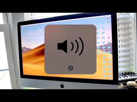 How To Fix Macbook / iMac Sound Not Working!