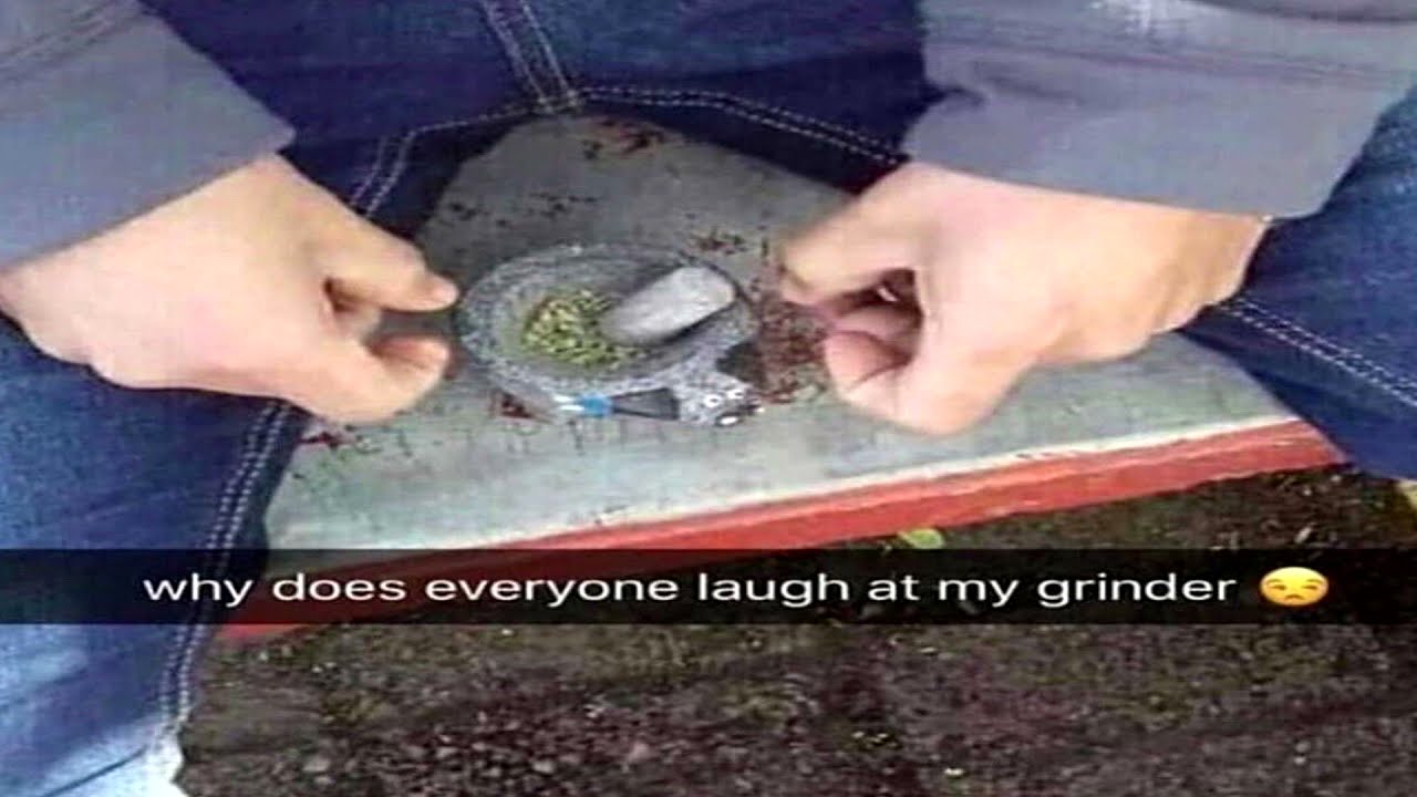 why does everyone laugh at my grinder? YouTube