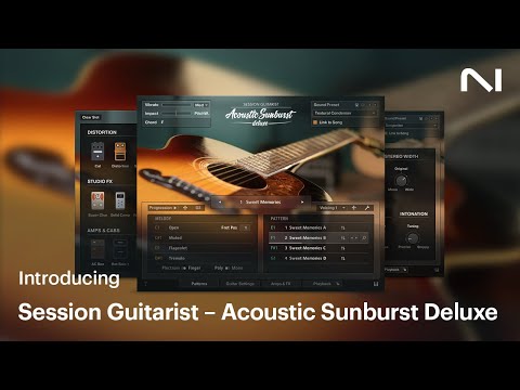 Introducing Session Guitarist – Acoustic Sunburst Deluxe | Native Instruments