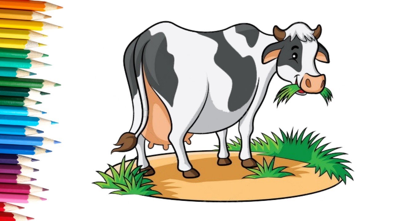 Dairy cattle Drawing Logo Live, pongal festival with cow, horse, white,  mammal png | PNGWing