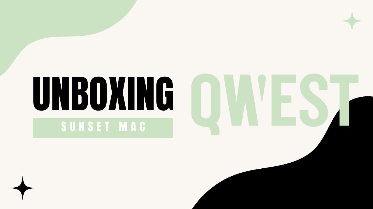 Qwest - Sunset MAC - 3.5g - Unboxing / Review