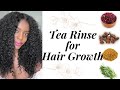 HOW TO STOP SHEDDING, HAIR FALL/HAIR LOSS WITH TEA RINSES: How to get fuller, thicker, longer hair.