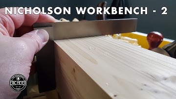 Nicholson Bench: Part 2 - Sizing the Legs and Rails