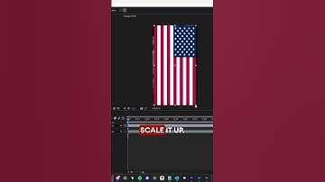 How to make a dope Flag animation in After Effects #aftereffects  #premierepro #editing