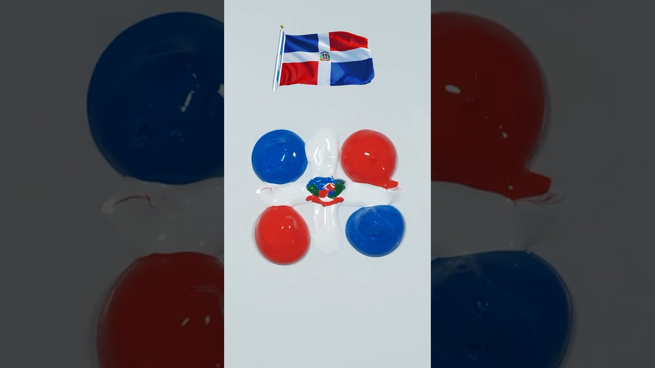 Flag of Dominican republic.  