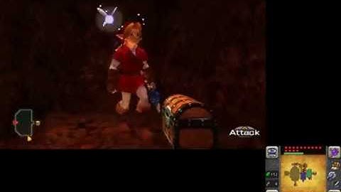 OoT3D: MQ Skip Lighting Torches in Fire Temple w/Ledge Clip