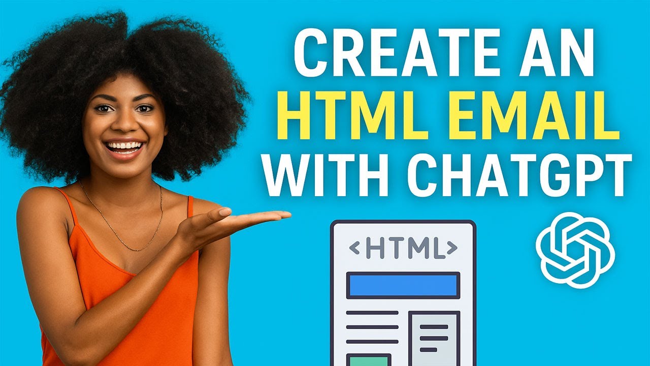 Html Letter Design How to Create a Simple HTML Email Letter with ChatGPT | Step-by-Step ...