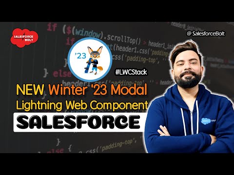 new-winter-'23-modal-component-|-lightning-web-component-salesforce-|-lwc-stack-☁️⚡️