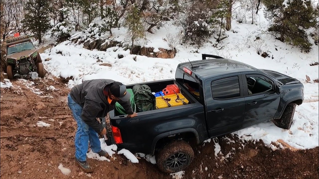 Chevy Colorado And A Service Truck - YouTube