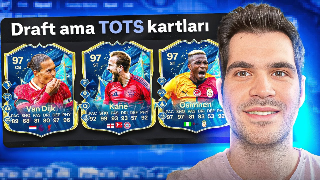 Draft ama Sadece TOTS Kartları!