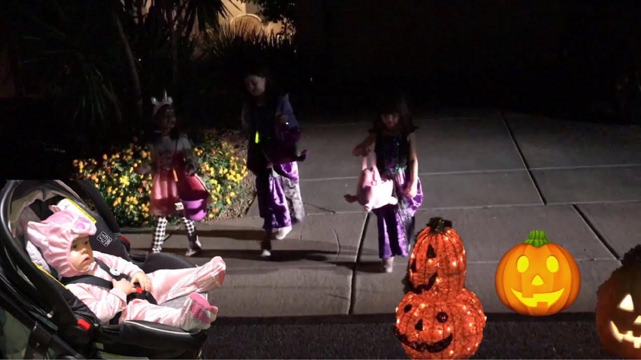 Halloween в Америке. Мой пакет конфет. Ходим по соседям