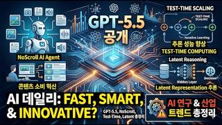 AI Daily: GPT-5.5, NoScroll AI Agent, Test-Time Scaling, Latent Reasoning 총정리