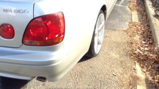 2003 LEXUS GS 300 LEAVING RIMTYME OF WINSTON SALEM ON 20" ROSSO AFFINITY'S