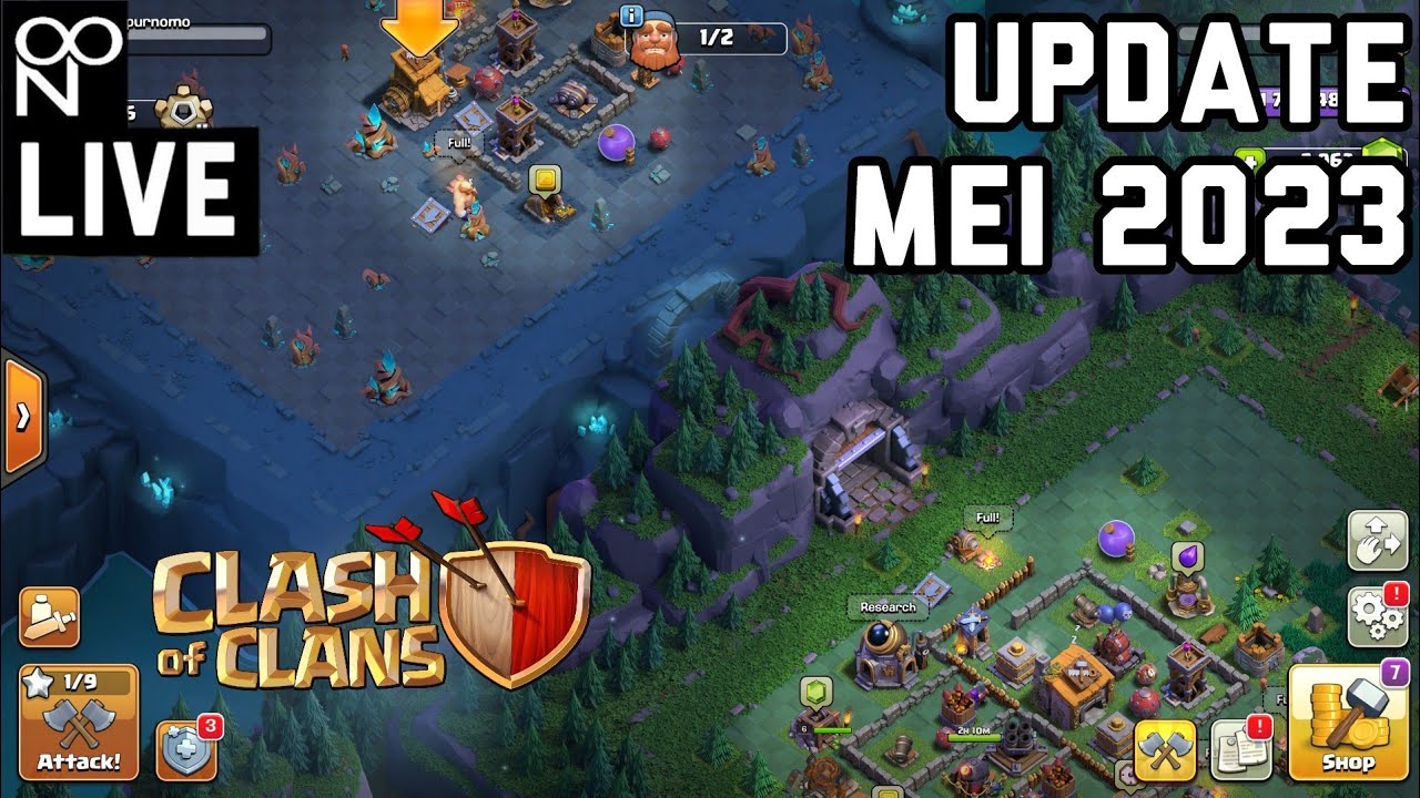 new update mei 2023 desa malam CLASH OF CLANS INDONESIA