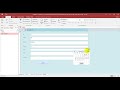 6. Create Table, Form, and Report in Ms Access 2016