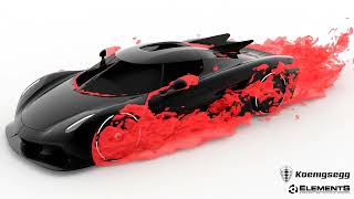 CFD Simulation of the Koenigsegg Jesko Absolut performed in ELEMENTS.