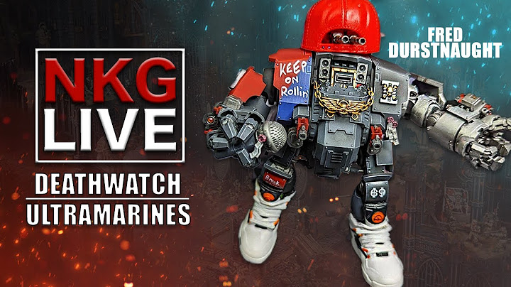 Ultramarines vs Deathwatch - Warhammer 40k Battle Report | NKG Live