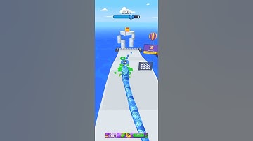 Snake Run Race 3D Level 4 Gameplay Walkthrough Android #Shorts