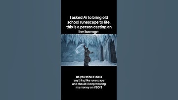 When you cast ice barrage in real life #oldschoolrunescape #osrs #veo3 #gaming