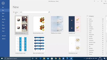 Office Automation Lab Exercise- Greeting Card Design