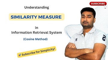 Similarity Measure | Information Retrieval System | Cosine Measure | Amit Sagu