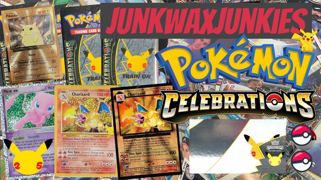 Pokemon Celebration Ultra Premium Collection box break Pikachu & Charizard card hunt