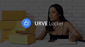 URVE Smart Locker - Secure storage solution with package delivery functionality