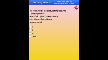 Daily TypeScript MCQ No 82 Test Your Skills! #typescript #codingchallenge #governorsindhinitiative