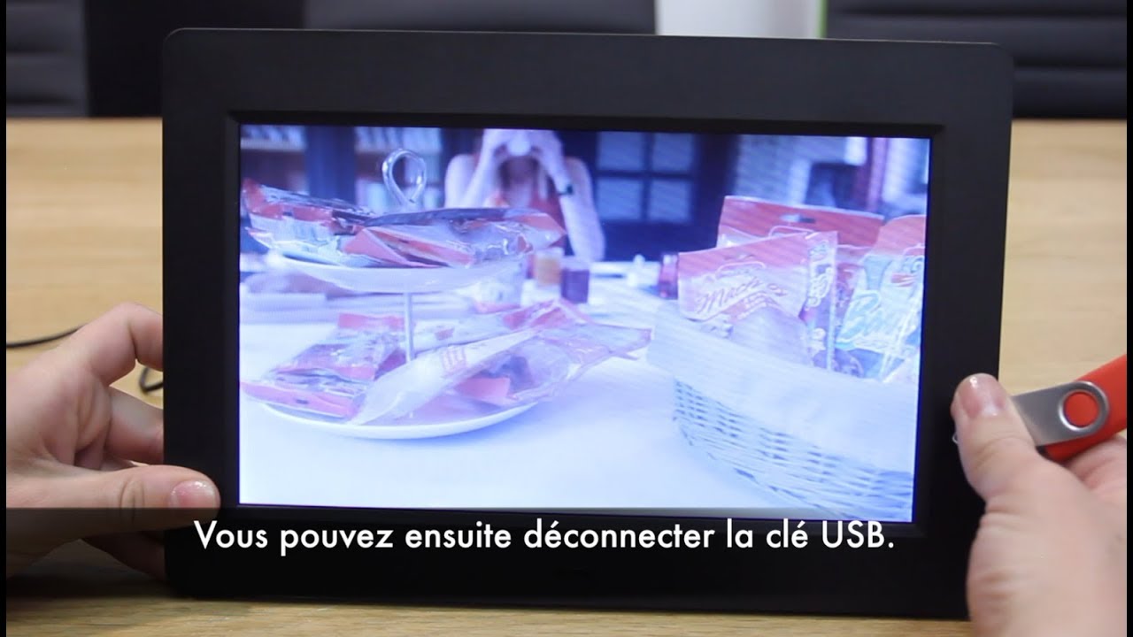 Écran Publicitaire vidéo Lcd 10 pouces pour magasins et grandes