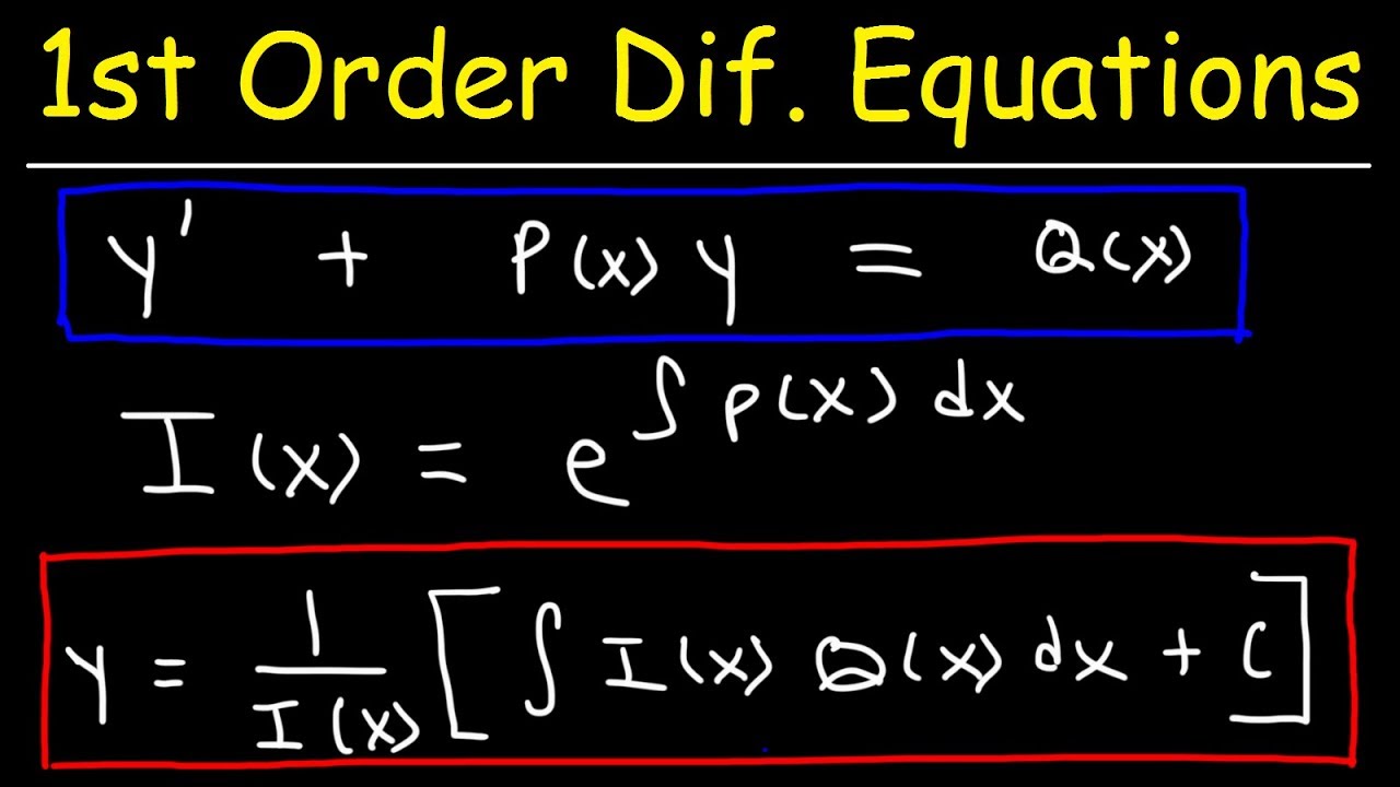 Differential examples ordinary equations Ordinary Differential