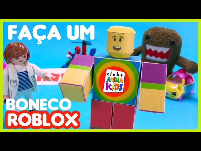 Como Fazer O Seu Boneco do Roblox De Papel 