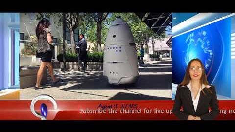 Silicon Valley Security Robot Attacked by Drunk Man Police