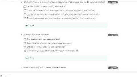 Week 3 Quiz - Evaluation