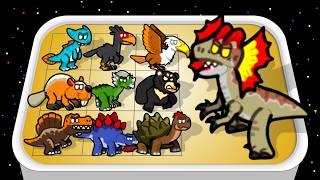 New Merge Dino Dinosaur Battle - All Giant Dino Bosses Battle, Warrior Army Monster Evolution Game screenshot 1