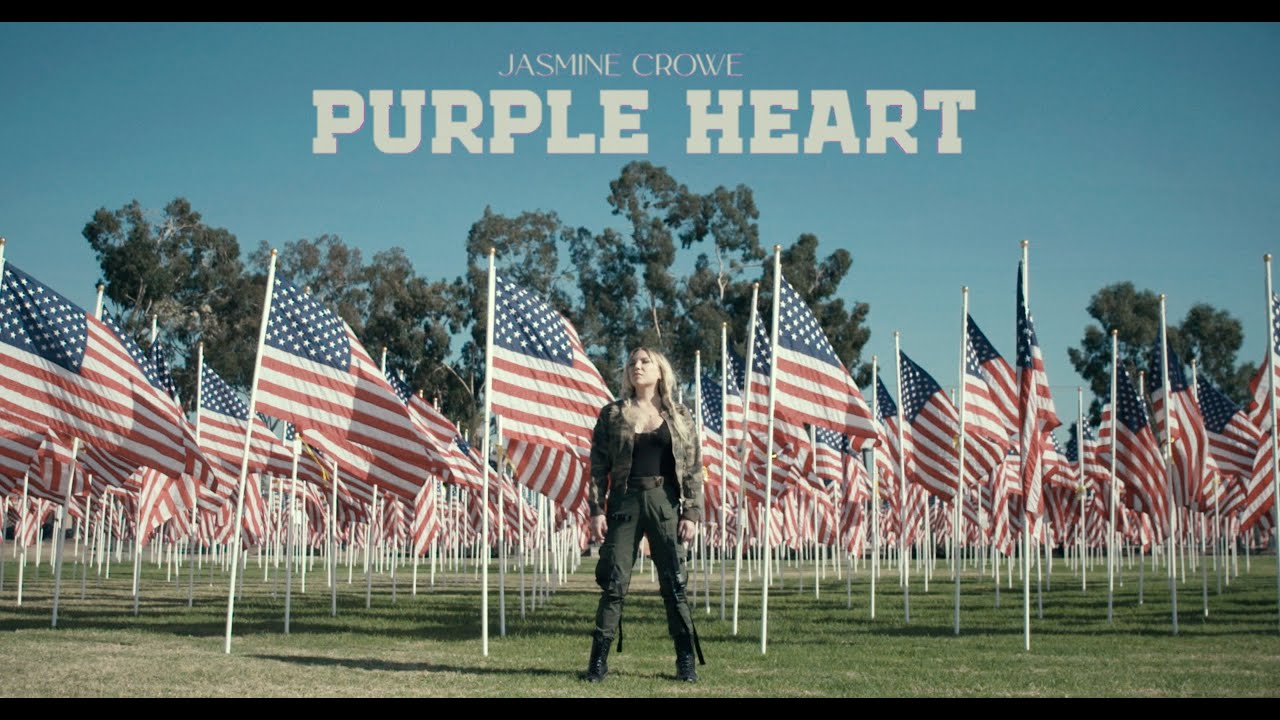 Jasmine Crowe - Purple Heart (Official Music Video)
