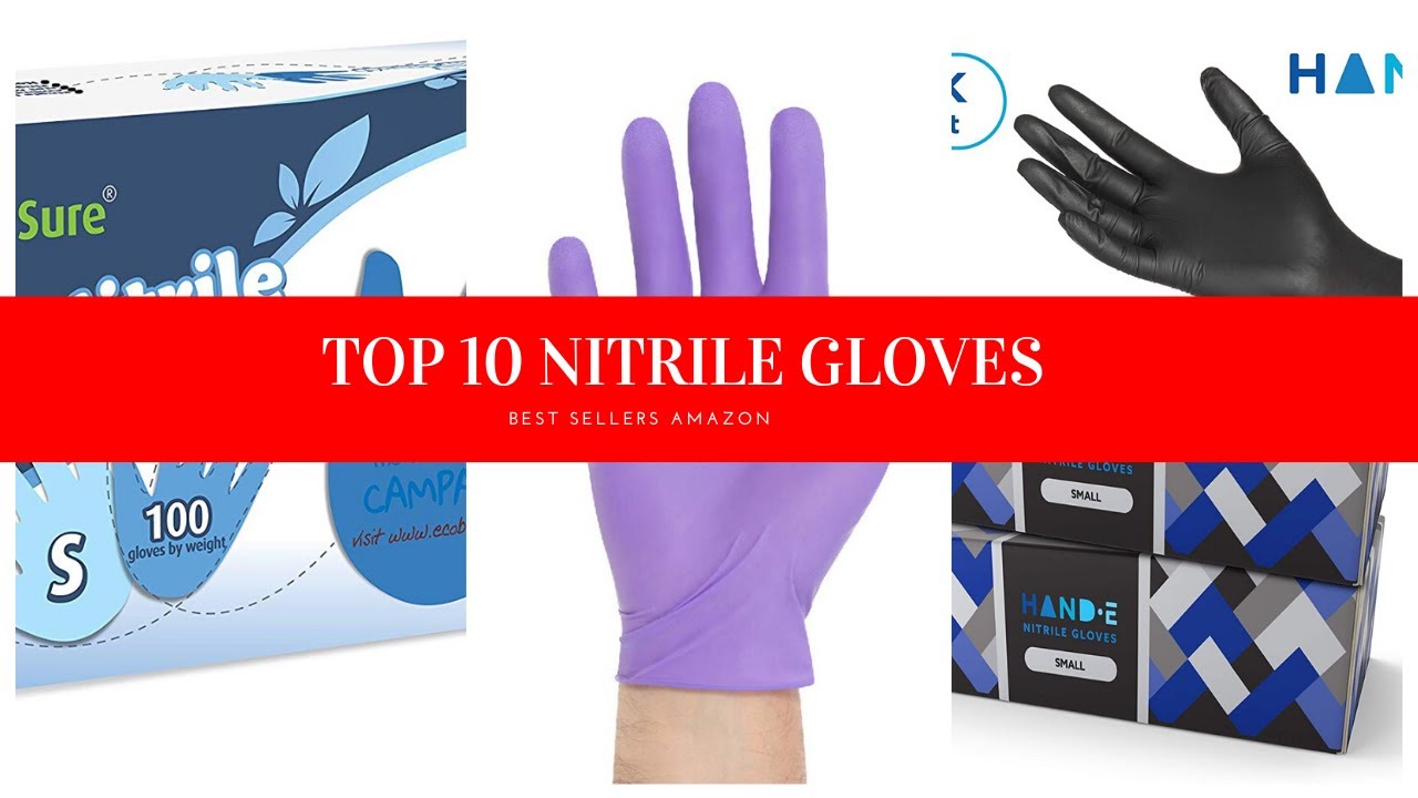 ✔️ TOP 10 BEST NITRILE GLOVES 🛒 Amazon 2020