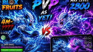 Bounty hunting PVP with Yeti (NO V4) im going from 4m-??? #gaming # gamingvideo #bloxfruits  screenshot 4