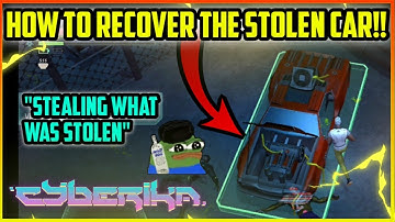 How To Recover The Stolen Car  "stealing what was stolen" | Cyberika "cyberika story" #13