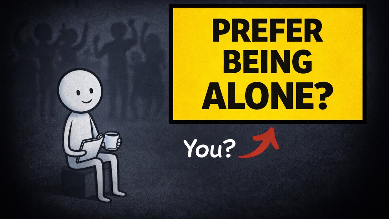 Why You Actually Prefer Being Alone (It's Not What You Think)
