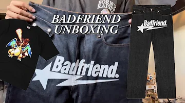 BADFRIEND DENIM JEANS AND TEE (2022) UNBOXING!