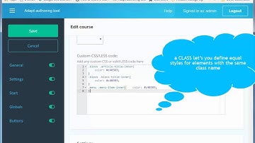intro to Custom Less in Adapt authoring tool
