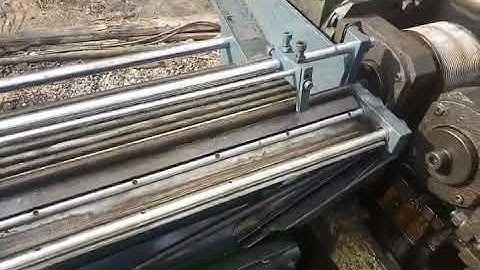 FEDA automatic thread rolling machine for long bars