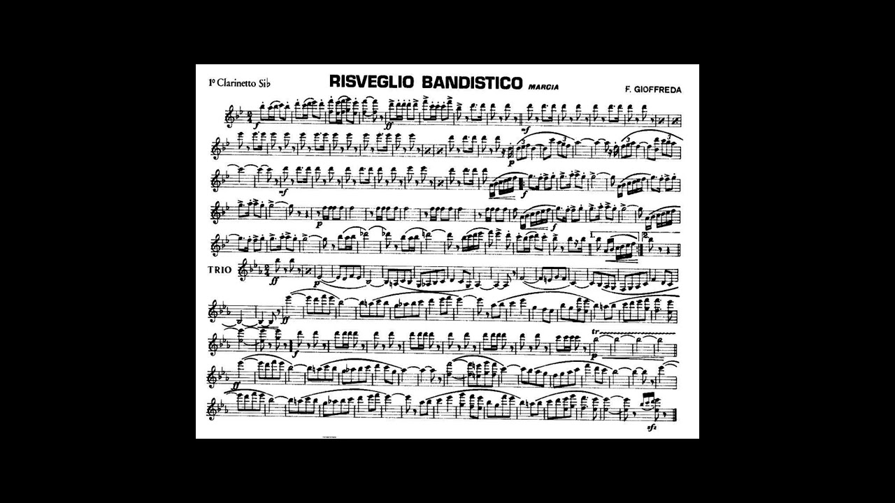 Risveglio bandistico - Francesco Gioffreda (Marcia militare)