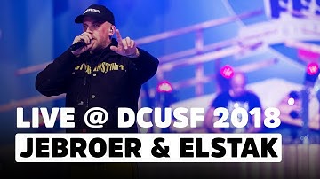 Jebroer & Paul Elstak - Kind Van De Duivel / Engeltje | Live op Das Coen Und Sander Fest 2018