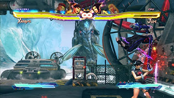 Street Fighter X Tekken Xiaoyu Combo
