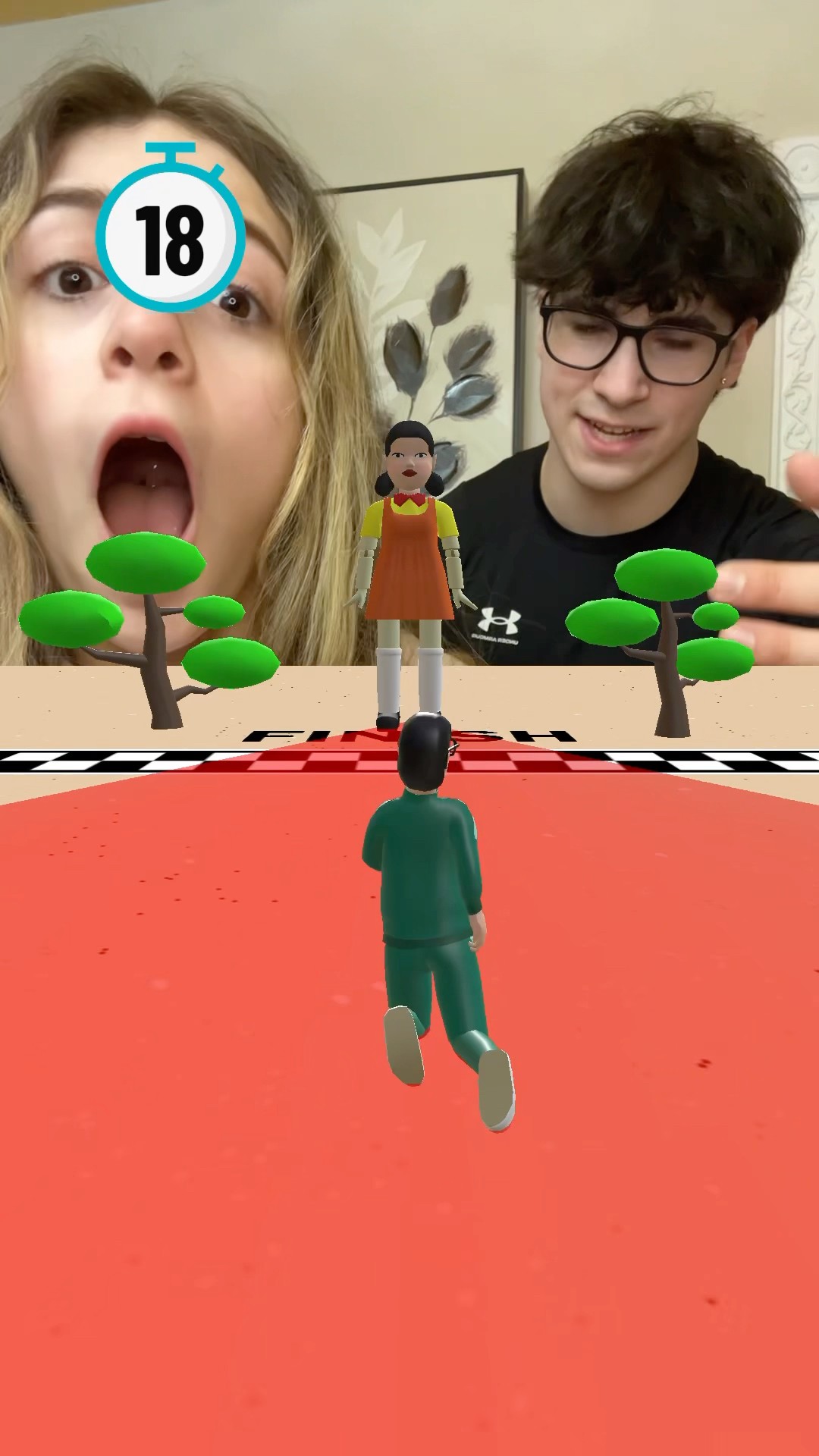 We Tried Beating Squid Games In Real Life! ? #shorts