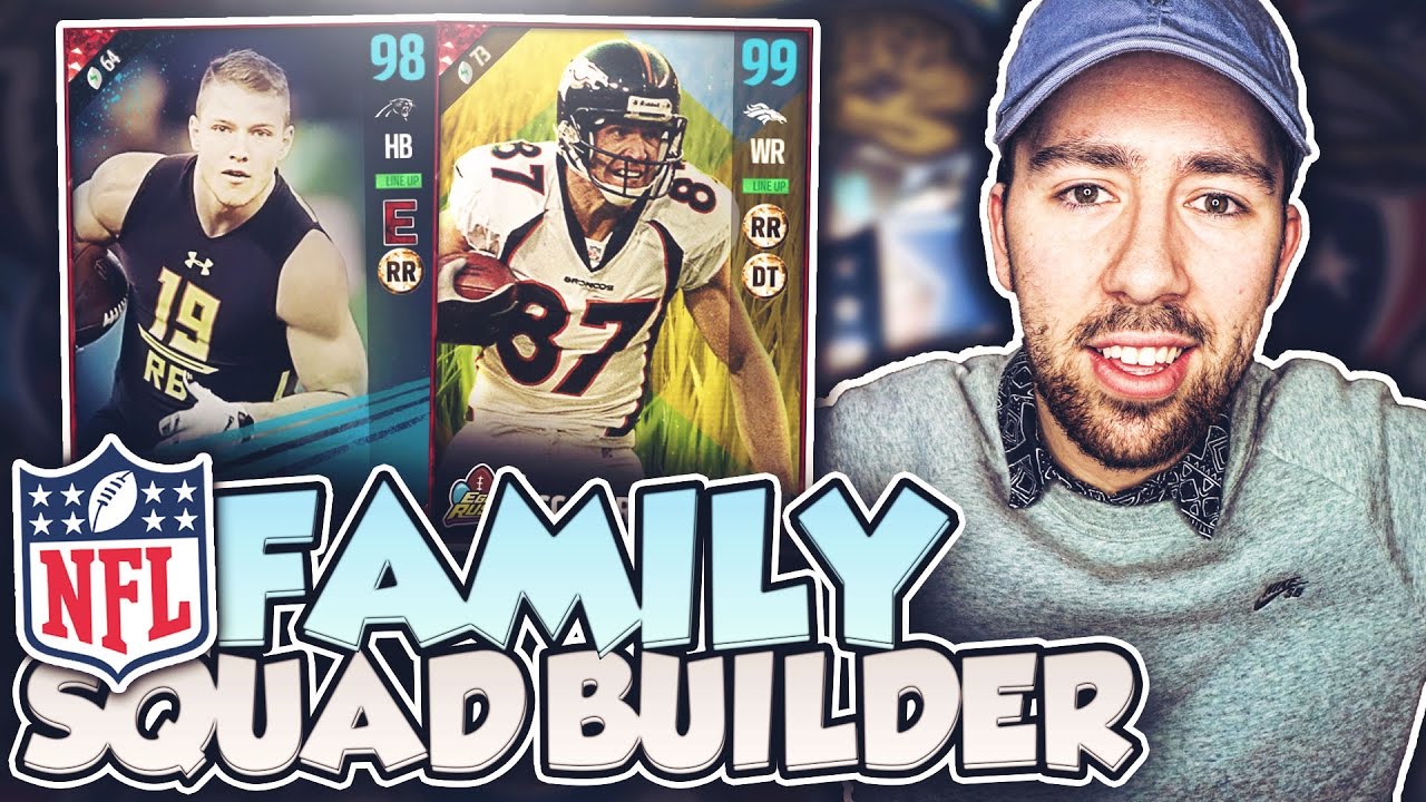 ALL NFL FAMILIES TEAM! MADDEN 17 SQUAD BUILDER