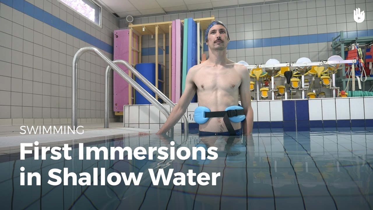 First Immersions in Shallow Water Fear of Water YouTube