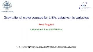 Gravitational wave sources for LISA cataclysmic variables